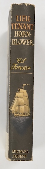 Forester, C.S - 2 works - Lieutenant Hornblower, 1st edition, 8vo, cloth with unclipped d/j, Michael Joseph, London, 1952 and Flying Colours, 1st edition, 8vo, red cloth, with unclipped d/j, Michael Joseph, London, 1938,